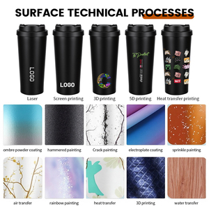Olerd 550ML 17oz Tasse à café isotherme en acier inoxydable, anti-fuite, sans BPA, maintien au chaud de 6 à 12 heures pour les professionnels - Product Image 6