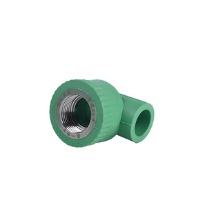 Bán buôn xây dựng đường ống dẫn nước vật liệu polypropylene <span class=keywords><strong>PPR</strong></span> nhiệt Fusion mịn ống nhựa phụ kiện 90 độ ống khuỷu tay - Product Image 4