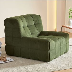 Set Divano Modulare Convertibile Stile Nordico Comodo Divano a L Bianco a Nuvola Rivestito Estendibile per Soggiorno Villa - Product Image 5