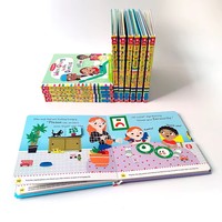 Collection complète Monde sous-marin : Livres cartonnés pour bébés, Livres illustrés pour enfants, Lectures éducatives précoce, Livres d'histoires imprimés