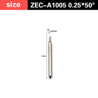 Cuchilla Roland ZEC-A3017 de Alta Calidad para Corte de Vinilo, Cuchilla de Carburo Cementado para Películas, ZEC-A1003 ZEC-A1005 ZEC-U3050 ZEC-U1715