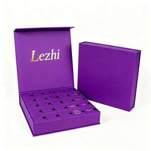 New Design Blind Box Display Supplier Reusable 12 24 Days Countdown Christmas 10 <strong>Items</strong> <strong>Mystery</strong> Box Dog Advent Calander Box - Product Image 3