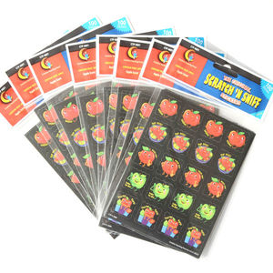 Adesivos Personalizados com Cheiro para Crianças Impressão de Adesivos Aromatizados Divertidos - Product Image 1