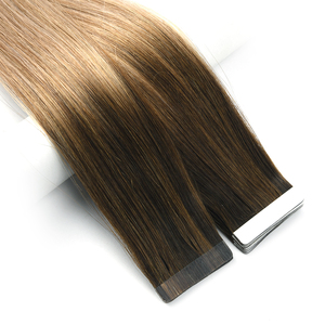 K.S WIGS Soie Lumineuse 100% Cheveux Humains Remy Sans Nœuds & Réutilisables Plusieurs Couleurs Adhésif Supérieur à Forte Adhérence Extensions de Cheveux - Product Image 2