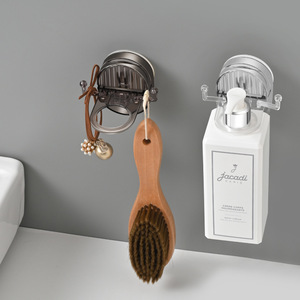 Whirlwind Suction Cup Hook Stainless Steel Round Detachable Soap Dish For Bathroom Kitchen Wall Storage - Product Image 4