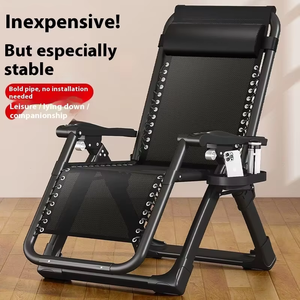 Chaise pliante d'extérieur populaire, chaise de plage inclinable portable, chaise zéro gravité, vente en gros pour fabricants - Product Image 3