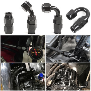 An6 8 10 <b>PTFE</b> Coolant Hose Fittings For Retrofit Upgrade Universal Fitment - Product Image 5