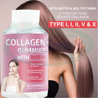 VitaSpring Gummies au collagène marin Beauty Bear Gummy Soin de la peau Supplément de santé Gummies au collagène marin