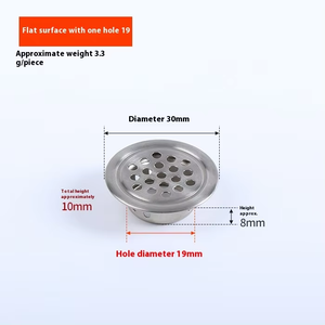 Vente en gros d'usine d'armoire en acier inoxydable Bouchon de trou d'aération Dissipation thermique Mesh Couverture décorative <span class=keywords><strong>Quincaillerie</strong></span> de <span class=keywords><strong>cuisine</strong></span> - Product Image 4
