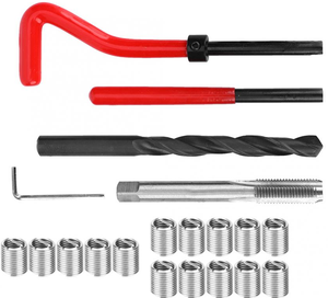Kit d'outils métriques dénudés de réparation de filetage métallique de Type <span class=keywords><strong>Helicoil</strong></span> M5 <span class=keywords><strong>M6</strong></span> M8 M10 M12 - Product Image 6