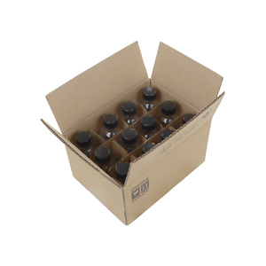 Vente chaude 2oz 60ml Clear Shots Boston Mini Bouteille Ronde Avec Bouchon À Vis En Plastique pour Jus Boisson Boissons Froides - Product Image 5