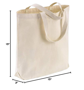 Promotional Tote <b>Bag</b> Wide Canvas Grocery Tote <b>Bag</b> Organic Shopping Tote <b>Bag</b> Cotton Custom Logo - Product Image 2