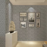 Papier peint en tissu PVC ORON, lin, imperméable, 3D, auto-adhésif, rouleaux de papier peint, décorations murales intérieures pour la maison, meubles de luxe
