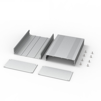 Boîtier en aluminium anodisé Boîtier d'instrument électronique en métal Boîte de jonction Boîtier PCB