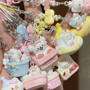 10000+ designs $0.29 Food <b>key</b> <b>chain</b> mini <b>key</b> <b>chain</b> bag phone <b>chain</b> girl pendant acrylic gift - Product Image 1