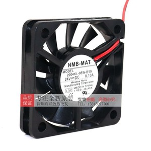 ชไนเดอร์ NMB-MAT พัดลมแกน 2004KL-05W-B50 24V 0.1A 50 มม. พัดลมระบายความร้อนอุตสาหกรรม - Product Image 2