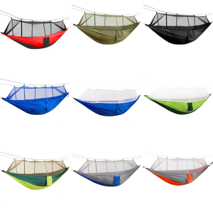 Hamaca Colgante Plegable Portátil con Mosquitera para Dormir al Aire Libre, para <span class=keywords><strong>Camping</strong></span>, Senderismo, Viajes y Jardín - Product Image 1