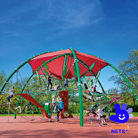 Structure de jeu dôme en corde pour extérieur, équipement de parc d'attractions pour enfants, OEM ODM