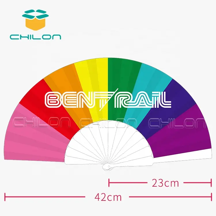 広告用カスタムハンドファン販促用プラスチックハンドファン