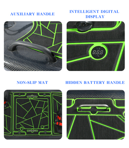 Planche de surf électrique en fibre de carbone, adaptée aux eaux marines, avec accessoires de pompe pour les sports nautiques. Équipé d'une batterie 72v. - Product Image 5