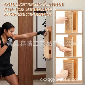 Support mural d'entraînement en bois pour Taekwondo, épaisseur 3 cm, équipement d'arts martiaux pour la pratique de la boxe - Product Image 4
