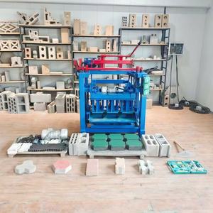 कंक्रीट खोखली ईंट मशीन, छोटी अर्ध-स्वचालित ईंट मशीन, ईंट विनिर्माण - Product Image 4