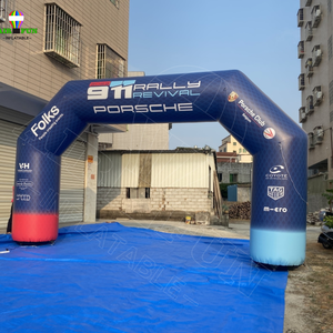 Tunnel gonflable d'arche gonflable de publicité d'entrée de thème gelé de décorations faites sur commande pour extérieur de grand événement avec le ventilateur - Product Image 2