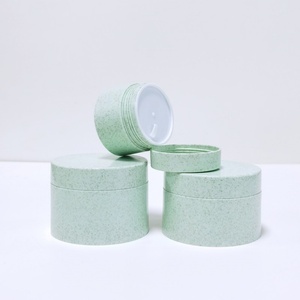 New Style Popular Empty Customized Degradable <b>Wheat</b> Straw Cream Jar 100g 120g 200g Cosmetic Body Lotion Container - Product Image 5