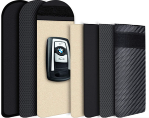 Bolsas Faraday para Teléfonos y Llaves de Coche, Funda de Bloqueo de Señal con Superficie de Fibra de Carbono, <span class=keywords><strong>Bloqueador</strong></span> de Llaves de Coche/WiFi/RFID/GPS - Product Image 6