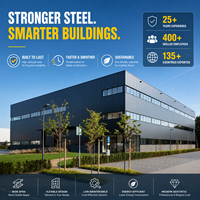 Edificio de Almacén/Taller con Estructura de Acero Resistente para Almacenamiento en Fábricas y Uso Industrial con Panel PIR