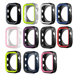 Custodia in Silicone RYB 11 colori 41mm 45mm per <span class=keywords><strong>Apple</strong></span> <span class=keywords><strong>Watch</strong></span>, custodia protettiva per <span class=keywords><strong>Apple</strong></span> <span class=keywords><strong>Watch</strong></span> serie 7 8 <span class=keywords><strong>9</strong></span> - Product Image 2