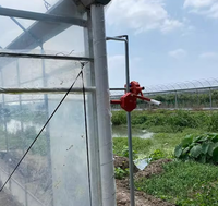 Enrouleur manuel de film agricole de haute qualité, anti-rouille, robuste, vente directe d'usine, pour serres