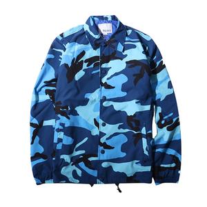 Nylon entrenadores chaquetas ligero chaqueta cortavientos con logotipo impreso y - Product Image 1