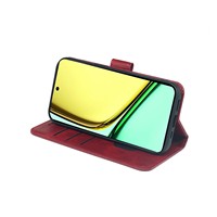 Coque de téléphone à rabat en cuir imprimé couleur unie pour XiaoMi 15 14 12 13 11 Ultra Pro 14T 13T POCO C71 M7 F7 X7 X6 fentes pour cartes Fundas