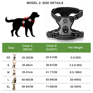 Set Pettorina e Guinzaglio per Cani Personalizzato con Motivi Floreali Riflettenti, Regolabile, Imbottito Morbido, Anti-Trazione, in Nylon e Plastica, per Cani Piccoli, Medi e Grandi - Product Image 6