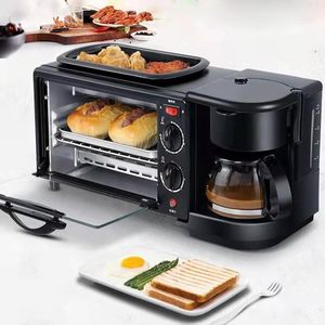 Máquina de Desayuno Eléctrica Automática 3 en 1 OEM, 9L, Acero Inoxidable, Multifuncional, Horno Tostador, Cafetera, Sartén, para el Hogar - Product Image 6