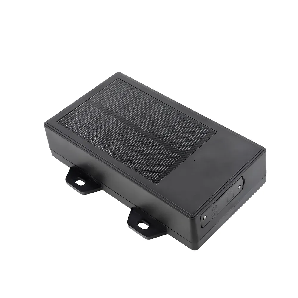 Vjoy manual gps sms gprs tracker vehicle tracking system Anti Theft gf70l 12000mAh Free Tracking Platform Solar Tracker