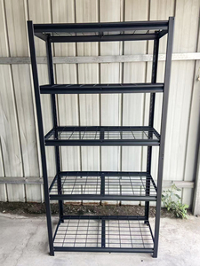 رفوف معدنية صناعية شعبية مضادة للصدأ قابلة لتعديل الارتفاع بدون براغي مطلية بالبودرة للمرآب - Product Image 5