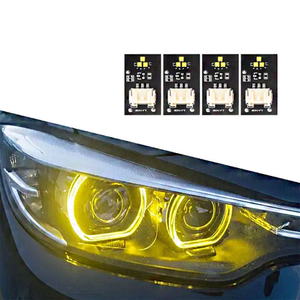 Module d'accessoires de voiture VG pour BMW Série 3 F30 DRL, feux avant jaune citron <span class=keywords><strong>CSL</strong></span> pour la rétrofit (2012-2015, XÉNON pré-LCI UNIQUEMENT) - Product Image 1