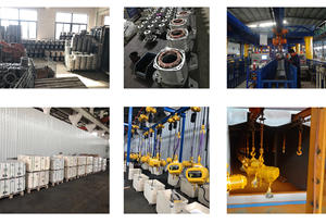 Polipasto <span class=keywords><strong>El</strong></span>éctrico ALLMAN con Certificación CE, Tipo Gancho, 220V 380V 3P, Cadena, 1 Tonelada, para Elevación de Mercancías - Product Image 3