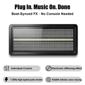 Barra de Luces LED RGB de 48+12 Segmentos, IP67, Sistema Dual, Flash, Wash, Dimmer, para DJ, Discoteca, <span class=keywords><strong>Club</strong></span> Nocturno, Fiesta, Escenario, Eventos - Product Image 4