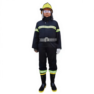 <span class=keywords><strong>Traje</strong></span> <span class=keywords><strong>de</strong></span> Bombero JMFIRE 02 Azul Marino, Ropa <span class=keywords><strong>de</strong></span> Protección Ignífuga para <span class=keywords><strong>Bomberos</strong></span>, Protección Contra Incendios - Product Image 1