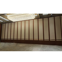 Cloison modulaire ignifuge pliable insonorisante, mur coulissant, cadre en aluminium et mélamine, insonorisation mobile