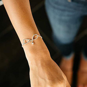 Pulsera de cardiograma latido del corazón estetoscopio pulseras brazaletes de mujer Regalos especiales pulseras de estetófono para enfermera DoctorJewelry - Product Image 6