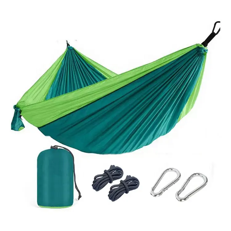 Camping Wandelen Hangmat Dubbele Outdoor Reizen Draagbare Camping Hangmat