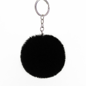 Portachiavi con Pompon in Pelliccia Sintetica, Design Soffice e Carino, Accessori Pelosi - Product Image 6