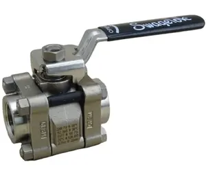 Estoque original de aço inoxidável 3-Piece 60 Series Ball Valve Swagelok SS-65TF16 Reforçado PTFE assento com bom preço