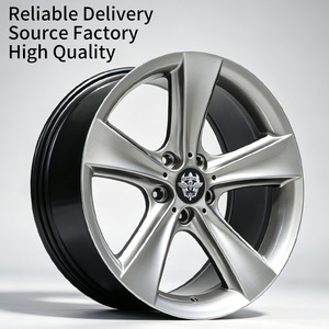 Cerchi Flowtone 19 Pollici 5x120 per Auto Passeggeri, Cerchi Sportivi da Corsa, Cerchi Originali, Cerchi in Lega per SUV e Berlina, Cerchi Neri - Product Image 1
