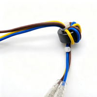 Arnés de Cables Preensamblado Personalizado con Núcleo de Ferrita, Terminales de Desconexión Rápida Tipo Pala Aislados y Terminales de Anillo para Electrodomésticos
