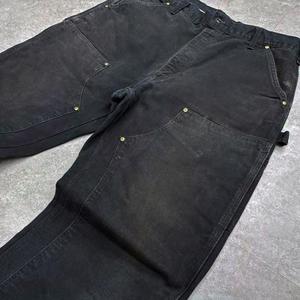 Pantalones de Trabajo Personalizados de Lona Resistente con Doble Rodilla, Estilo Carpintero, Tácticos, para Skate y Cargo, para Hombre - Product Image 4